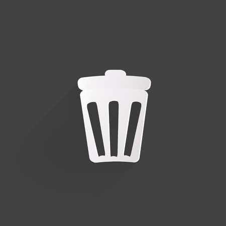 Recycle sign web icon,flat designのイラスト素材
