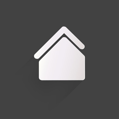 home icon,flat designのイラスト素材