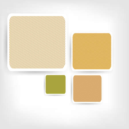 Paper origami speech bubble. Colored blank for textのイラスト素材