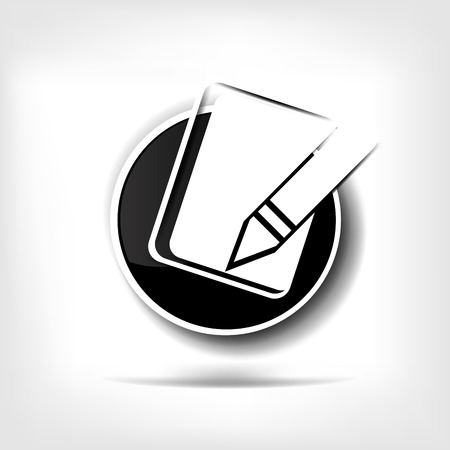 Notepad web iconのイラスト素材