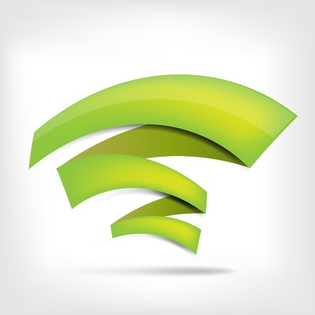 Paper origami speech bubbleのイラスト素材