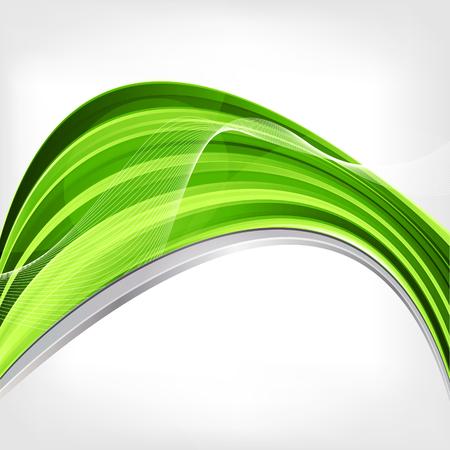 abstract background with waves and linesのイラスト素材