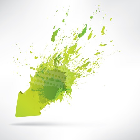 Splash on abstract backgroundのイラスト素材