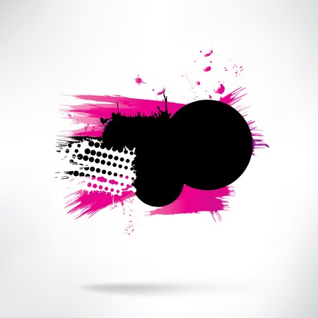 Splash on abstract backgroundのイラスト素材