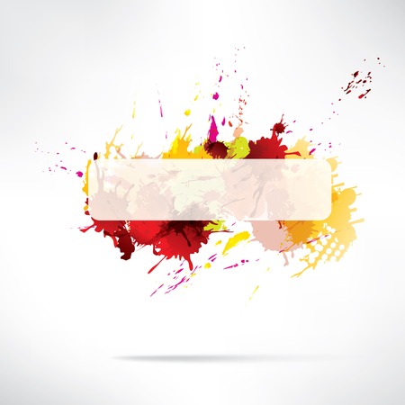 Splash on abstract backgroundのイラスト素材