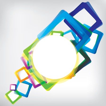 Abstract background with geometric elementsのイラスト素材