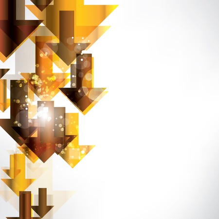 abstract background with arrowsのイラスト素材