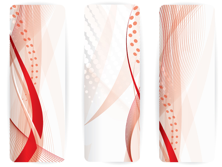 Vector abstract background with waves and linesのイラスト素材