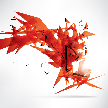 Abstract geometric backgroundのイラスト素材