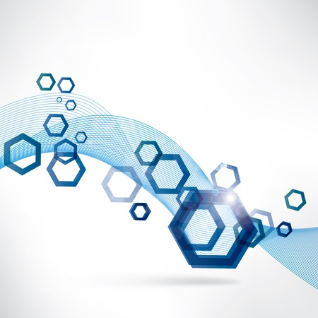 Abstract geometric backgroundのイラスト素材