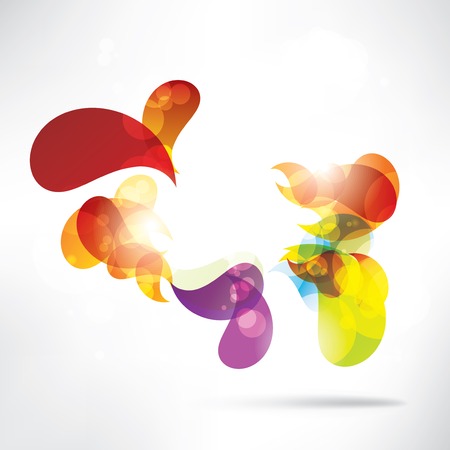 Abstract background with geometric shapesのイラスト素材