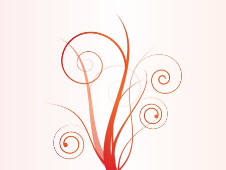 Floral seasonal designのイラスト素材