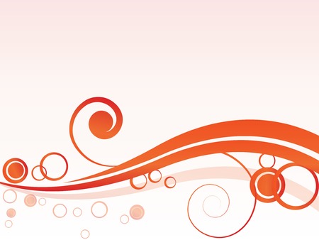 abstract vector waveのイラスト素材