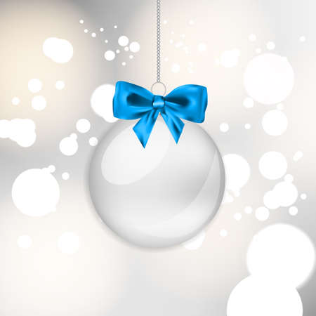 Background with christmas ballsのイラスト素材