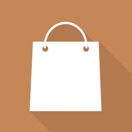 shopping bag web iconのイラスト素材