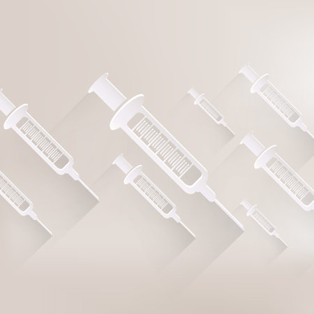 Syringe web iconのイラスト素材