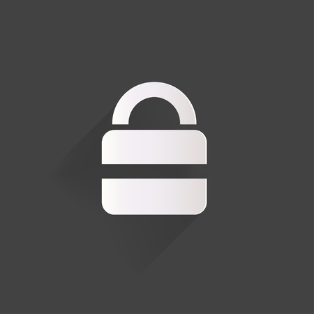 Padlock web iconのイラスト素材