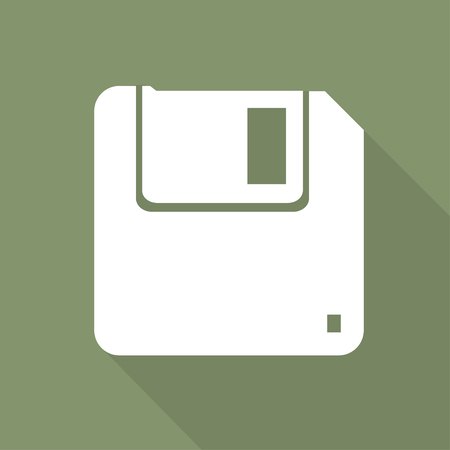 Floppy disk iconのイラスト素材