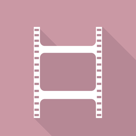 Film web iconのイラスト素材