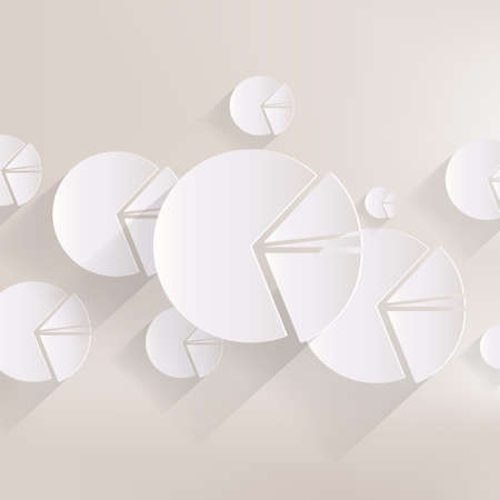 circular diagram web iconのイラスト素材