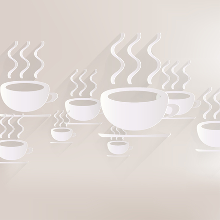 Hot drink web iconのイラスト素材