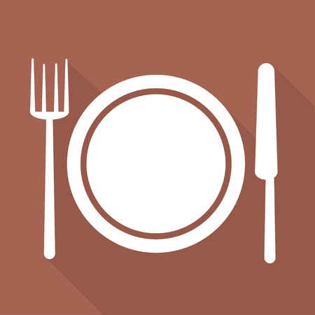 Plate web iconのイラスト素材