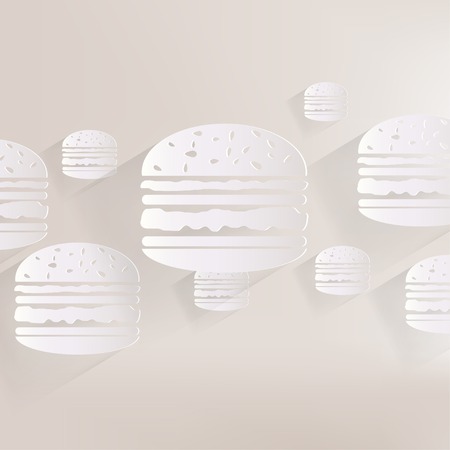Hamburger web iconのイラスト素材