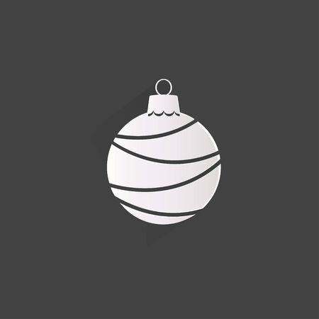 Christmas ball iconのイラスト素材