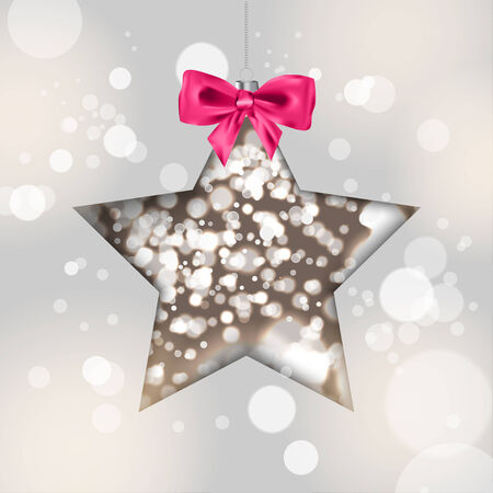 Background with christmas ballsのイラスト素材