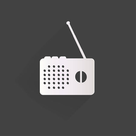 Radio web iconのイラスト素材
