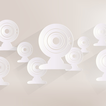 web camera iconのイラスト素材