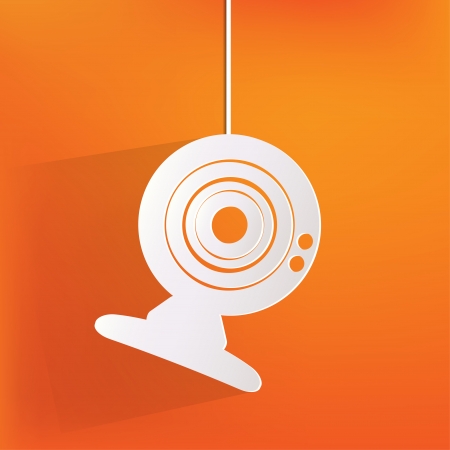 web camera iconのイラスト素材