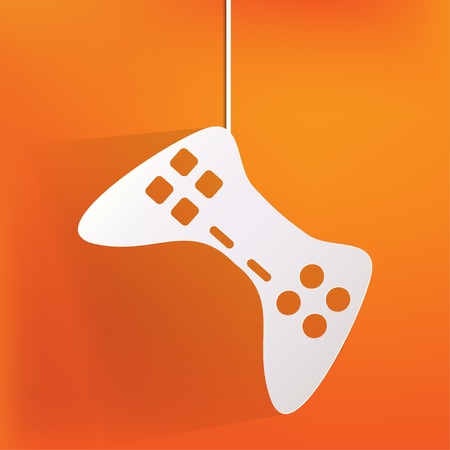 joystick web iconのイラスト素材