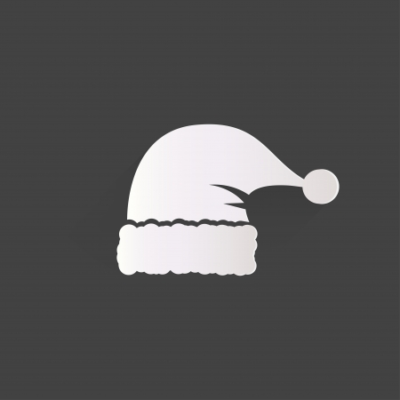 Santa cap iconのイラスト素材