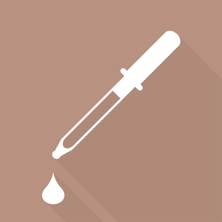 Pipette web iconのイラスト素材