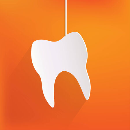 Tooth web iconのイラスト素材