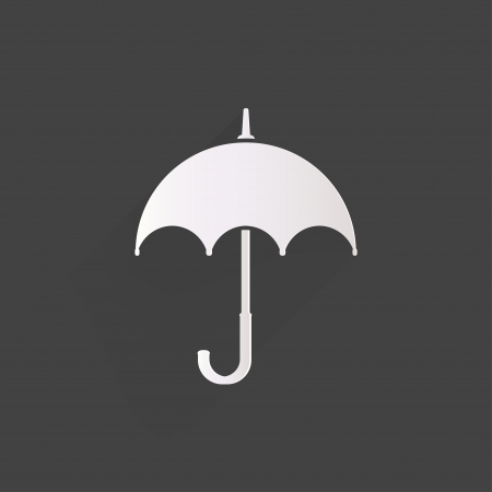 Umbrella iconのイラスト素材