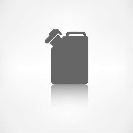 Fuel jerrycan iconのイラスト素材