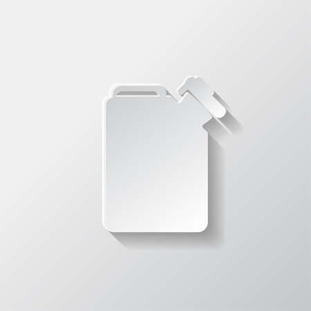 Fuel jerrycan iconのイラスト素材
