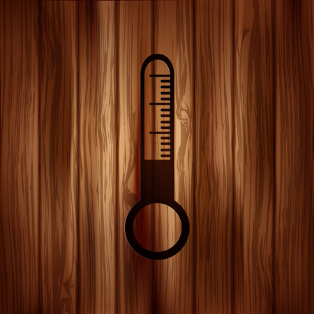 Thermometer web iconのイラスト素材