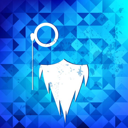 Triangle retro hipster background.のイラスト素材