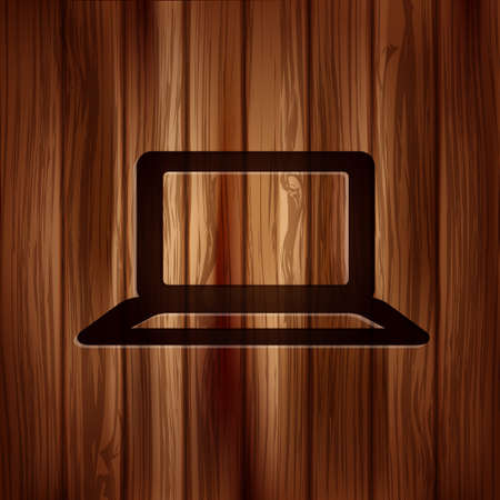 Notebook icon. Laptop symbol.のイラスト素材