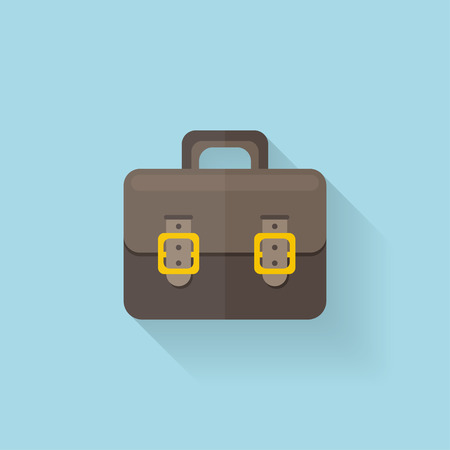 Portfolio flat iconのイラスト素材