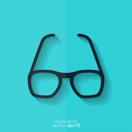Glasses iconのイラスト素材
