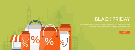 Vector illustration. Flat header. Internet shopping. Web store. Global communication ,trading.E- business. E-commerce ,money making.のイラスト素材