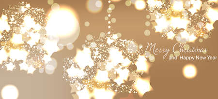 Vector illustration. Christmas card. New year. Winter holidays. Celebration. Xmas.のイラスト素材