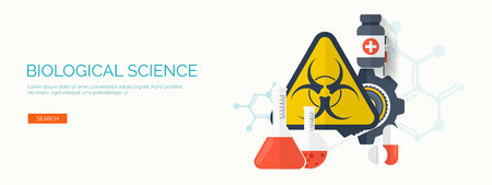 Vector illustration. Flat medical background. Health care,first aid, research,cardiology. Medicine,study. Chemical engineering,pharmacy.のイラスト素材