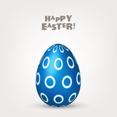 Easter egg. Spring. Holidays in April. Gift. Seasonal celebration.のイラスト素材