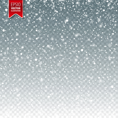 Snow with snowflakes template design.のイラスト素材