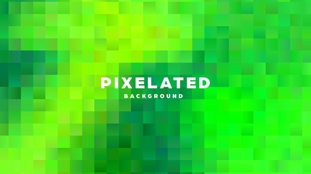 Polygonal abstract background with squares. Colorful gradient design. Low poly geometric rectangle shape modern banner. Vector illustrationのイラスト素材